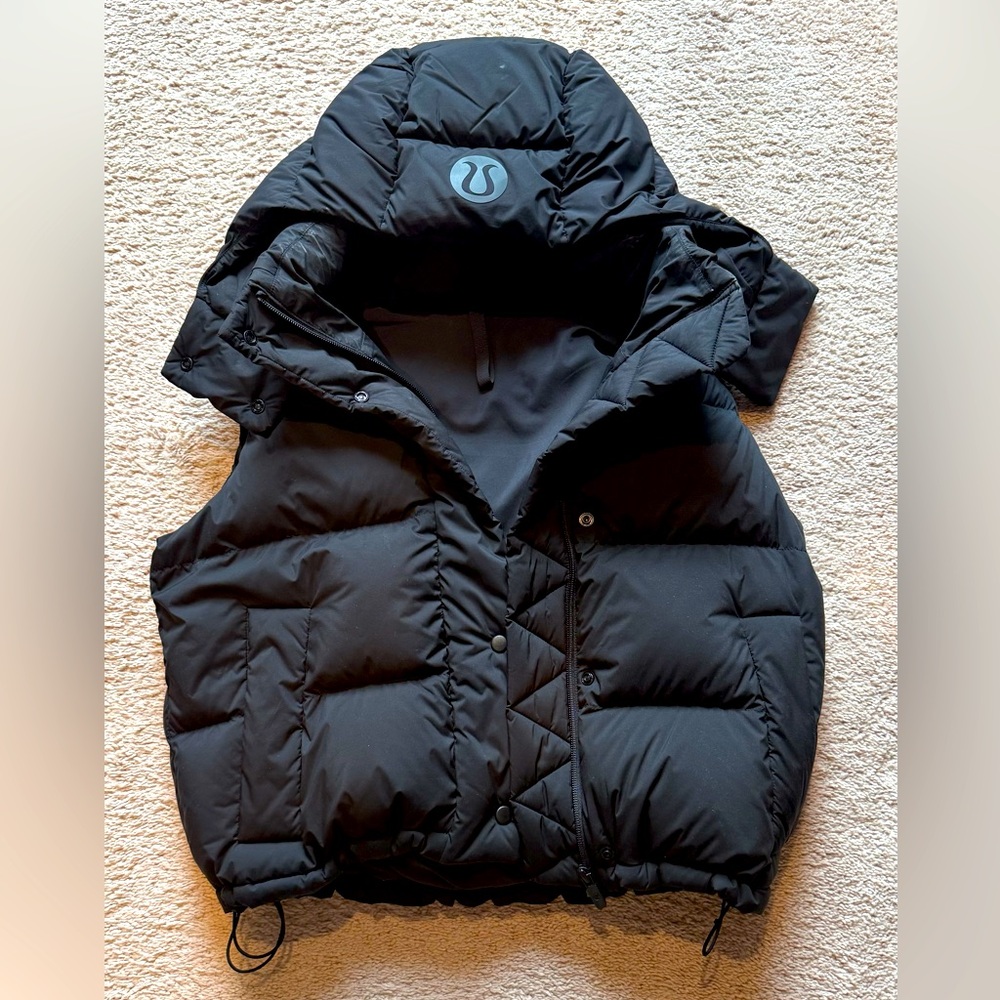Lululemon wunder puff vest size 4